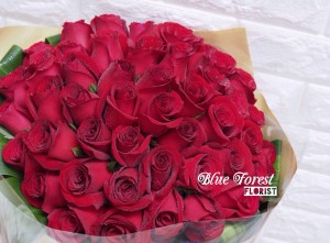 * 愛。永恆*39枝紅玫瑰花束