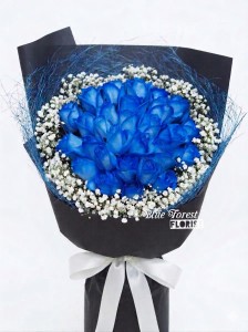 肯亞深藍玫瑰花束（ 18枝裝 /28枝裝）