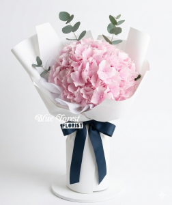 荷蘭淡粉色秀球花束**