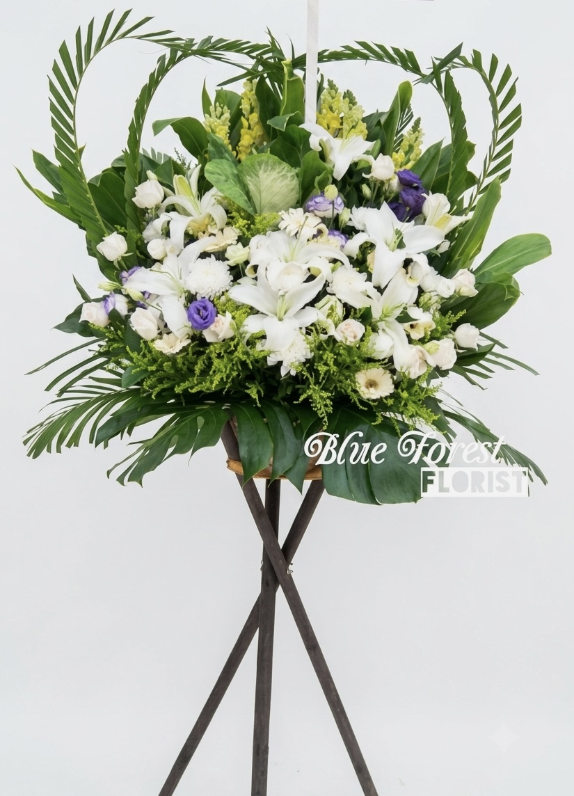 帛事花籃10